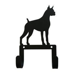 Boxer Leash and Collar Wall Hook
