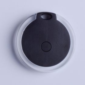 Anti-Lost Tracking Device For Dog & Cat; Smart Key Finder Locator For Kids Pets Keychain (Color: Black)